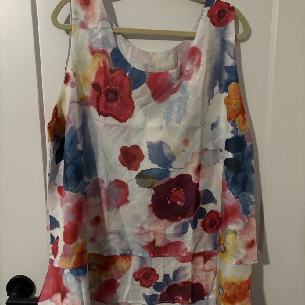 Floral Sleeveless Top